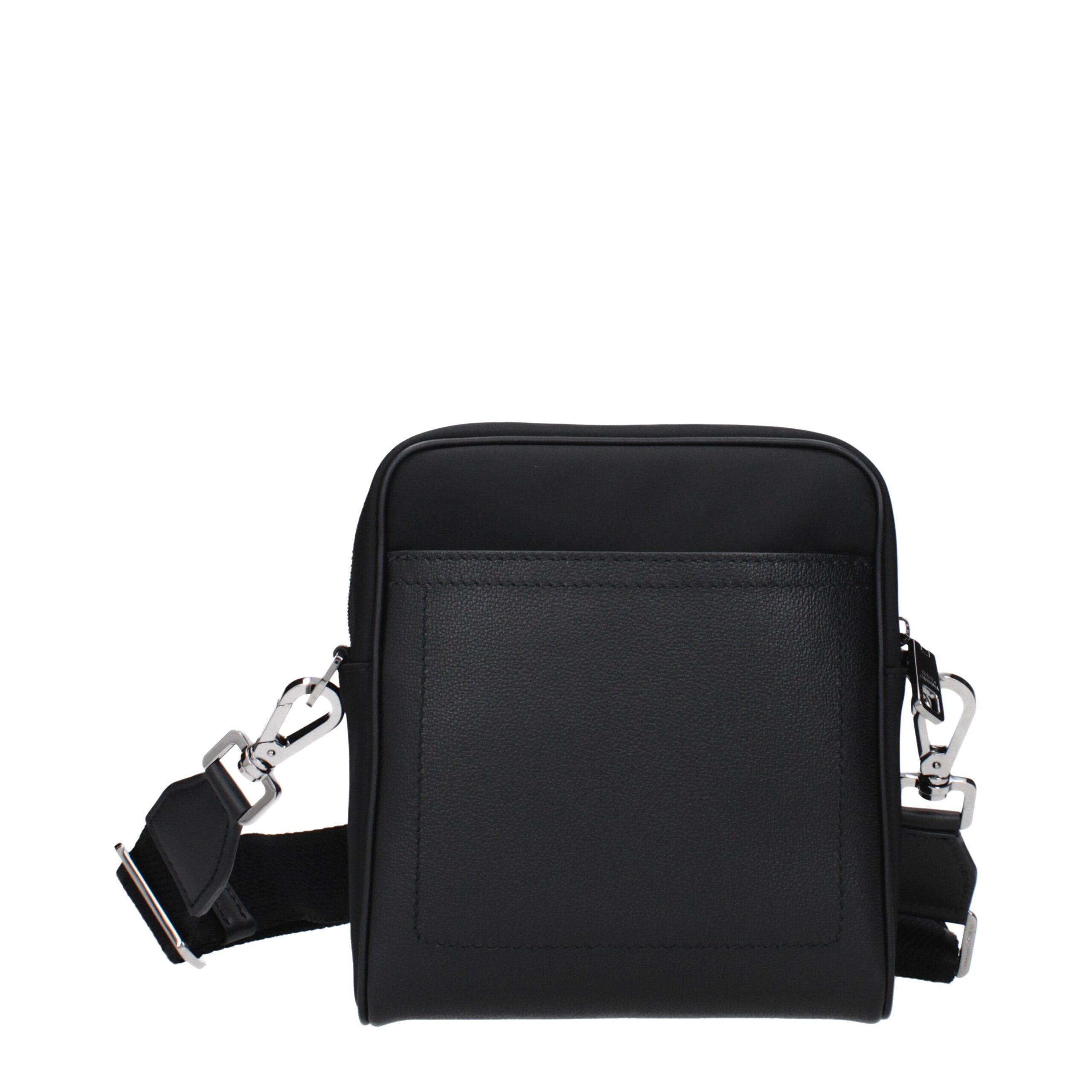 Dolce &amp;amp; Gabbana svarta tygaxelväskor