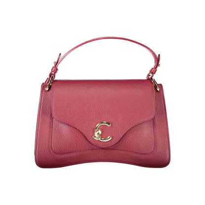Coccinelle Purple Leather Women Handbag