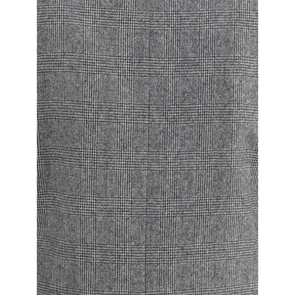 Saint Laurent Prince de Galles blazer i ullflanell