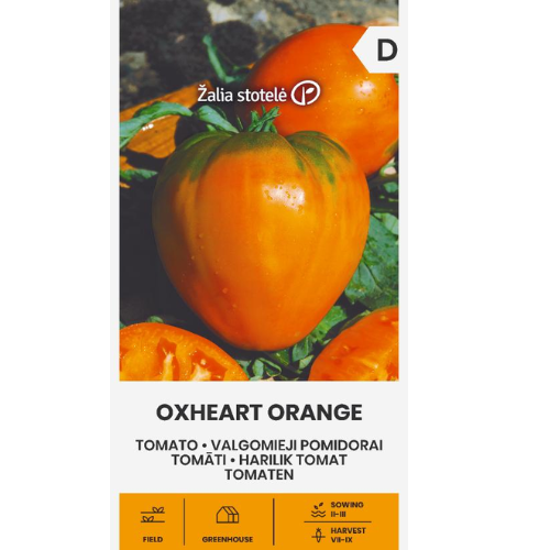 Tomat - Oxhjärta Apelsin