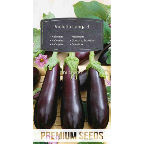Aubergin – Violetta Lunga 3 - 210 frön